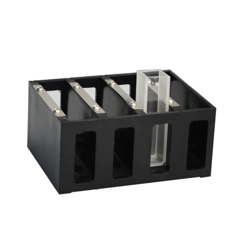 QA22, 150mm Path Length Fixed Cuvette Holder Cuvetten Cells