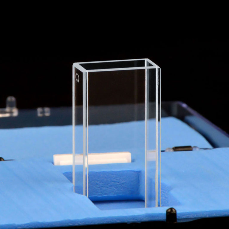 QF54, 20mm Lightpath 7mL Dual Path Lengths Quartz Fluorometer Cuvettes