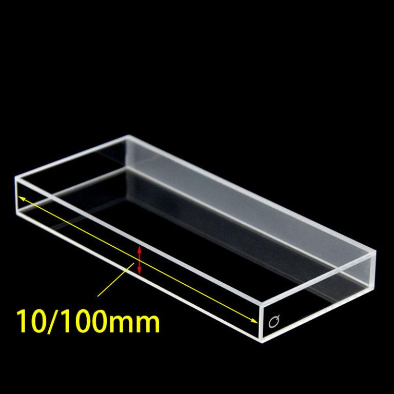 QF69, 100mm Lightpath 35mL Dual Path Lengths Quartz Fluorometer