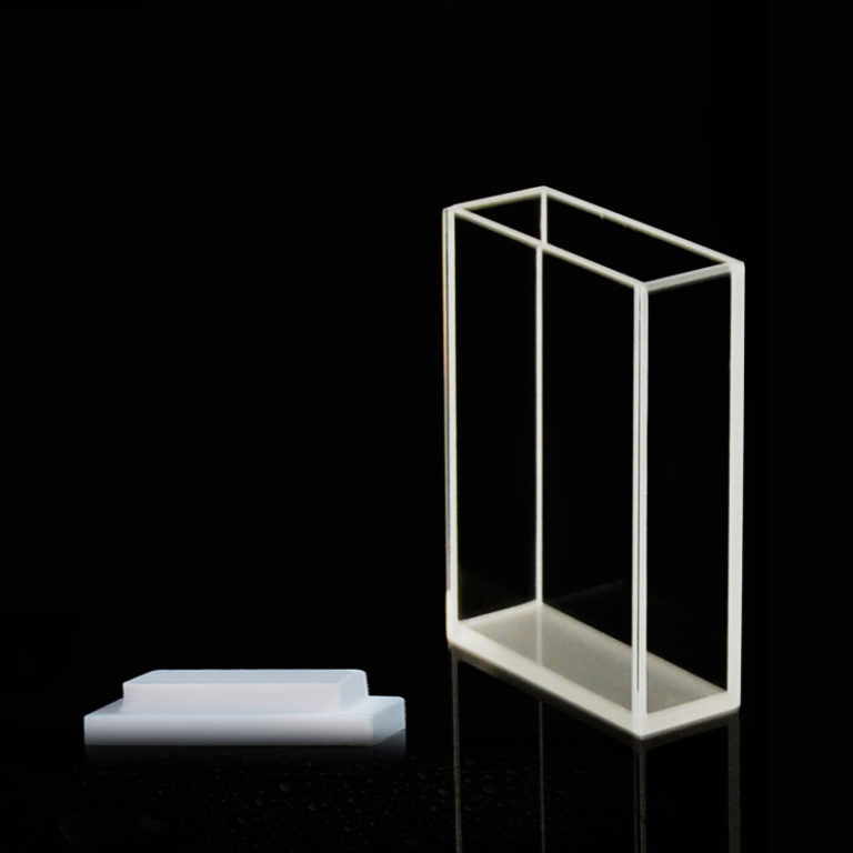 QS38, 30mm 10.5mL Dual Path Lengths Quartz Fluorometer Cuvettes